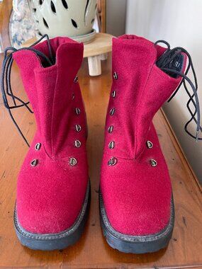 Stuart Weitz Felted Wool/Gortex Boots